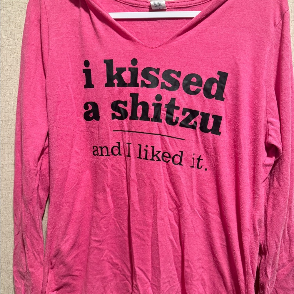 Pink Long Sleeve Tee